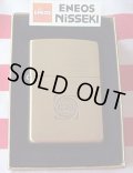 ☆ＥＮＥＯＳ！エネオス オリジナル 真鍮古美 ２００１年１０月 ZIPPO！新品