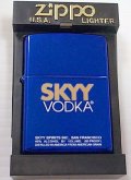 ☆ＳＫＹＹ！マドンナお気に入りの・・ウォッカ！ブルー  ２００１年 ZIPPO 新品