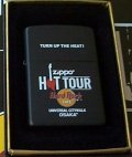 ☆ハードロックカフェＵＣＷ大阪！ZIPPO HOT TOUR 限定１００個 ２００４年 ZIPPO！新品　
