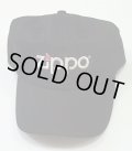 ☆非売品！米国ZIPPO社 ブラック BLACK CAP（帽子）！新品