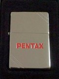 ☆PENTAX！カメラのペンタックス 赤 ロゴマーク １９３７モデル 限定 ２００７年 ZIPPO！新品