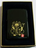 ★波達！サーフブランド 波乗達人 恵比寿様 ブラック ２００４年 ＺＩＰＰＯ！新品