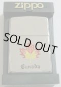 ★カナダ・ジッポー！米国ジッポー社 カナダ工場製 メープルリーフ ２０００年８月 ZIPPO！新品