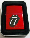 ☆ローリング・ストーンズ！ROLLING STONES ２００５年 レッド ZIPPO！新品