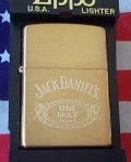 ☆JACK DANIEL'S！ジャックダニエル ２００２年９月 Solid Brass Zppo！新品