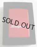 ★Snap-on！スナップオン・ツールス 赤 Candy Apple Red ２００６年 Zippo！新品