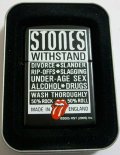 ☆ローリング・ストーンズ！ROLLING STONES ２００６年 ＢＬＡＣＫ ZIPPO！新品