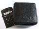 ☆米国ZIPPO社　ジッポーイタリア 革製　シガレットケース！黒 ブラック　新品