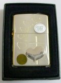 ハート＆クロス・デザイン！シルバー＆ゴールド ZIPPO！新品