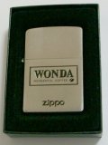 ☆Asahi WONDA！アサヒ ワンダ COFFEE ブラック・ロゴ ２００８年 ZIPPO！新品