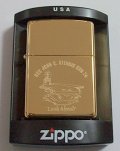 ★米海軍！JOHN C. STENNIS CVN-74 真鍮 Solid Brass ２００８年 ZIPPO！新品
