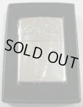 コカ・コーラ！Coca-Cola ２００８年 ボトルデザイン ZIPPO！新品