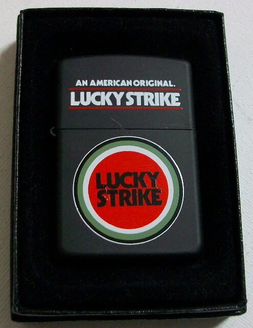LUCKY STRIKE！ラッキー・ストライク 1996年 ブラック ZIPPO！新品 - ジッポーパーク Zippopark