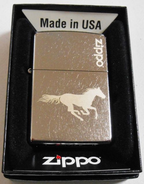 zippo ジッポー インディアン ネイティブアメリカン 馬と槍 逆刻印 逆 ...