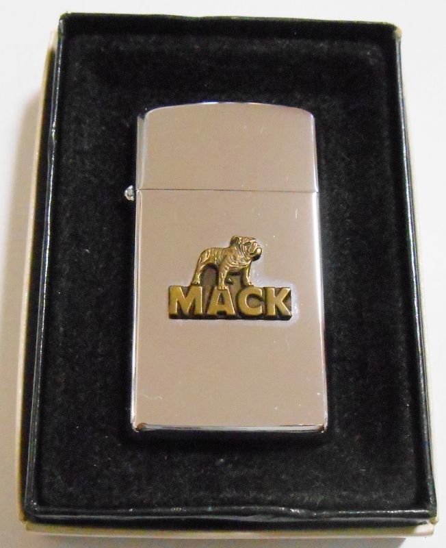 ☆1981年 MACK TRUCKS！マック・トラックス VINTAGE SLIM ZIPPO！未使用品 - ジッポーパーク Zippopark