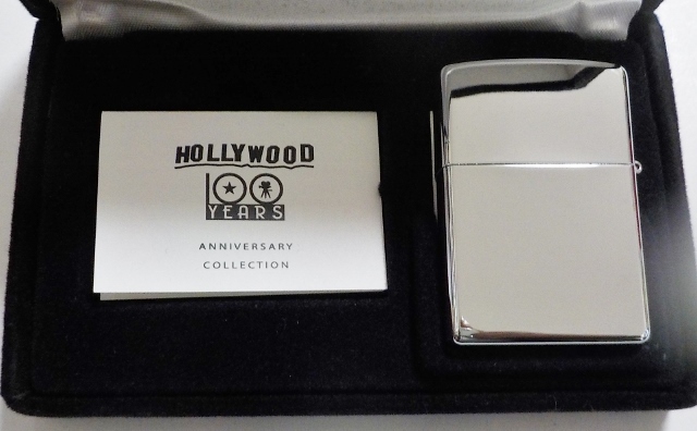 ☆ハリウッド 100周年記念！Hollywood 世界限定 2003年 ZIPPO！新品 - ジッポーパーク Zippopark