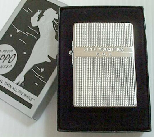 ZIPPO 復刻 1935レプリカ シルバー ロゴ 新品 ジッポー コレクション