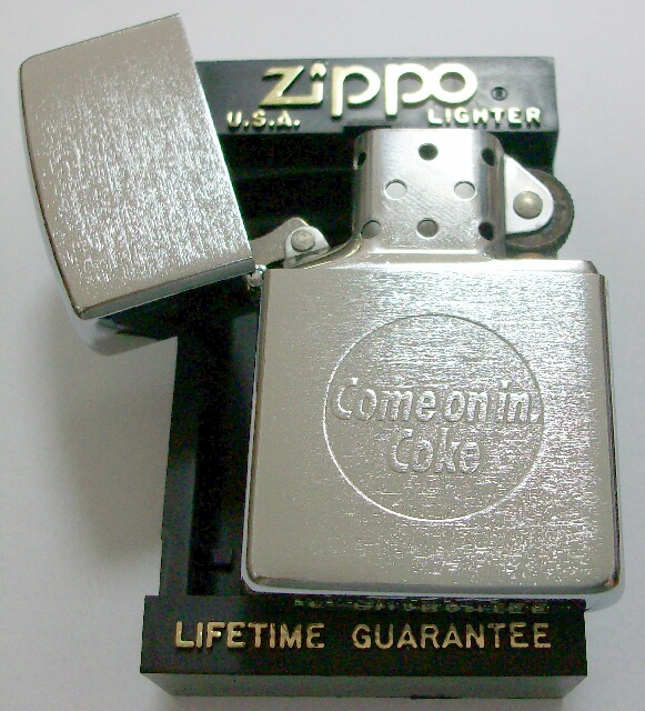 zippo コカコーラ ゴールド 希少モデル ヴィンテージ 2001年製 Coca