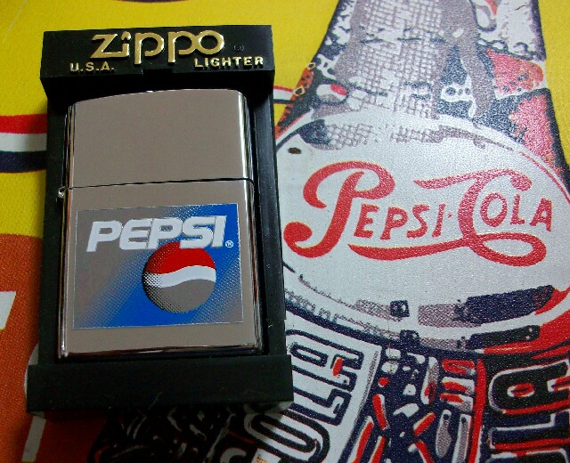 ペプシ・コーラ！PEPSI-COLA 2000年 USA限定 ZIPPO！新品C - ジッポーパーク Zippopark