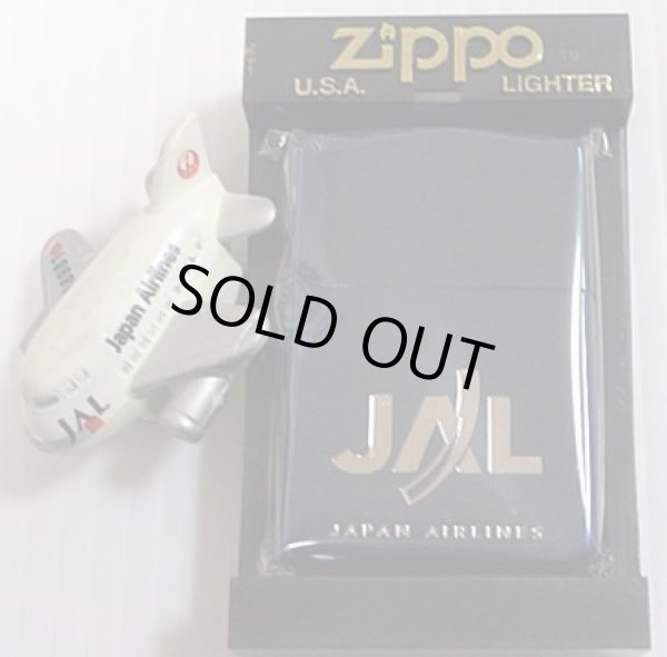 画像1: ＪＡＬ！日本航空 Japan Air Lines ブルーチタン ２００３年 ZIPPO！新品