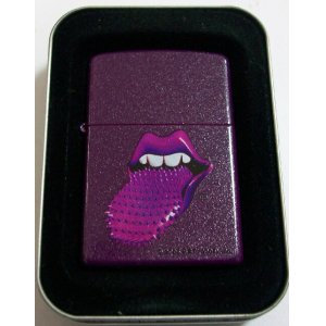 画像: ☆ローリング・ストーンズ！ROLLING STONES ２００５年 パープル  ZIPPO！新品