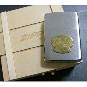 画像: ☆１９８６年１１月 VINTAGE ＃２００ 新品！真鍮メタル 木箱 ZIPPO！その２