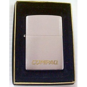 画像: ☆ＣＯＭＰＡＱ！コンパック　米パソコン企業　２０００年 ZIPPO！新品