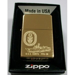 画像: ★米海軍！USS CURTS FFG-38 ２００９年 真鍮ケース SB ZIPPO！新品
