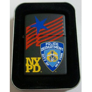 画像: ☆ＮＹＰＤ！二ューヨーク市警察 ２００３年３月 ＵＳＡ ＢＬＡＣＫ ＺＩＰＰＯ！新品