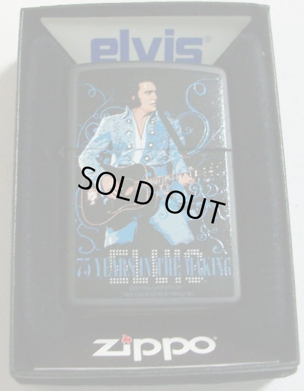 画像1: ☆ＥＬＶＩＳ ＰＲＥＳＬＥＹ！エルヴィス 生誕７５周年記念 ２０１０年 ZIPPO！新品