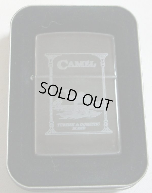 画像1: ☆キャメル！CAMEL １９９８年１１月 ミッドナイトクローム 両面デザイン ZIPPO！未使用品