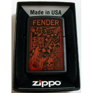 画像: ☆Fender USA！フェンダー オリジナル Voodoo Black ２０１４年 Zippo！新品