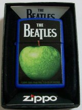 画像: ☆THE BEATLES！ビートルズ！２０１１年  グリーン・アップル　ブルー　USA ZIPPO！新品