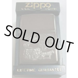 画像: ★Coca-Cola！コカ・コーラ 馬車ワゴン １９９２年５月 ミッドナイト・クローム ＺＩＰＰＯ！新品