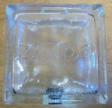 画像: ☆ 米国ＺＩＰＰＯ社 ZIPPO BANK！非売品の・・ガラス製 貯金箱！ジッポーバンク ！新品
