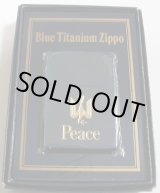 画像: The Peace！ピース ブルーチタン １９９５年製 最初期キャンぺーン  ZIPPO！新品