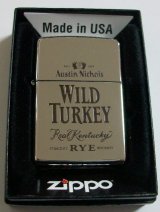 画像: ☆ワイルド・ターキー ＷＩＬＤ ＴＵＲＫＥＹ ＲＹE ２０１０年 ★非売品 ZIPPO！新品D