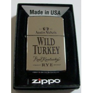 画像: ☆ワイルド・ターキー ＷＩＬＤ ＴＵＲＫＥＹ ＲＹE ２０１０年 ★非売品 ZIPPO！新品D