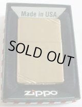 画像: ★★＃２４０ １９３７モデル Ｖｉｎｔａｇｅ Ｂｒｕｓｈｅｄ Ｂｒａｓｓ 両面ライン ＺＩＰＰＯ！新品