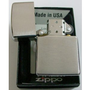 画像: ☆ＺＩＰＰＯの基本！＃２００ Brushed Chrome ２０２１年５月（E ）Zippo！新品