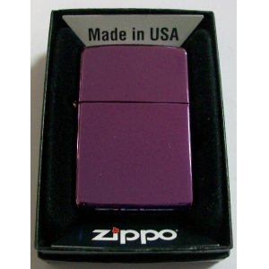 画像: お洒落な・・カラー！パープル　Ｐｕｒｐｌｅ Ａｂｙｓｓ　ＵＳＡ　ＺＩＰＰＯ！新品