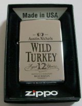 画像: ☆ワイルド・ターキー ＷＩＬＤ ＴＵＲＫＥＹ Ａｇｅｄ １２ Ｙｅａｒｓ ２０１０年 ★非売品 ZIPPO！新品E