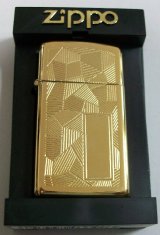 画像: ★カナダ・ジッポー！カナダ工場製 スリム！ゴールド・プレート １９９５年 ＳＬＩＭ　ＺＩＰＰＯ！新品Ｂ