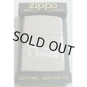 画像: コカ・コーラ！１９９１年 Ｅｎｊｏｙ　Ｃｏｃａ－Ｃｏｌａ　コーラグラス ＃２５０ ZIPPO！新品