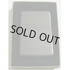 画像: ソリッドチタン！ＳＯＬＩＤ　ＴＩＴＡＮＩＵＭ　２００１　Ｐｒｏｔｏ Ｔｙｐｅ　Ｚｉｐｐｏ！未使用品 ２