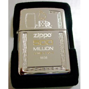 画像: ☆ZIPPO ５００ MILLION！ZIPPO生産５億個達成 ２０１２年 豪華限定 ★ARMOR ZIPPO！新品