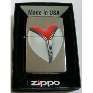 画像: ★米国ジッポー社　お洒落な・・ZIP HEART！ジッパー ２０１２年 Chrome Arch Zippo！新品