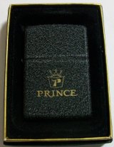 画像: ★プリンス！ブラッククラックル！PRINCE BLACK CRACKLE 底まで塗装 ２０１０年 ZIPPO！新品