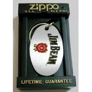 画像: 米国ZIPPO社　１９９０年代　キーリング！JIM BEAM　KEY RING　新品