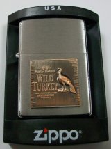 画像: ★ワイルド・ターキー！ ＷＩＬＤ ＴＵＲＫＥＹ ２００６年 キャンペーン メタルZIPPO！新品